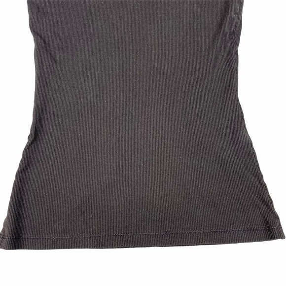 Express | Gray Ribbed Racerback Muscle Tee - Picture 13 of 16